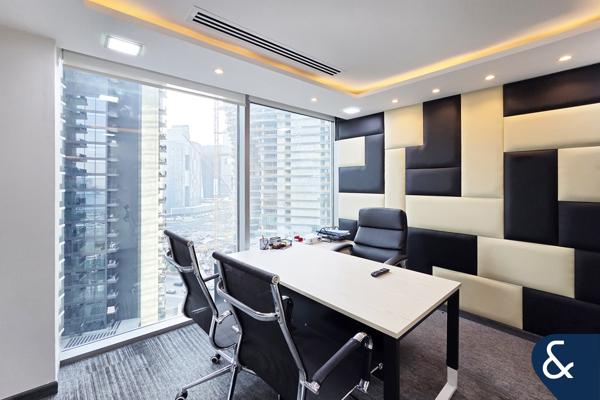 Bright | Furnished | Glass Partitions